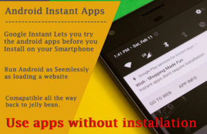 Test Android apps before installing Instant Apps on Play store