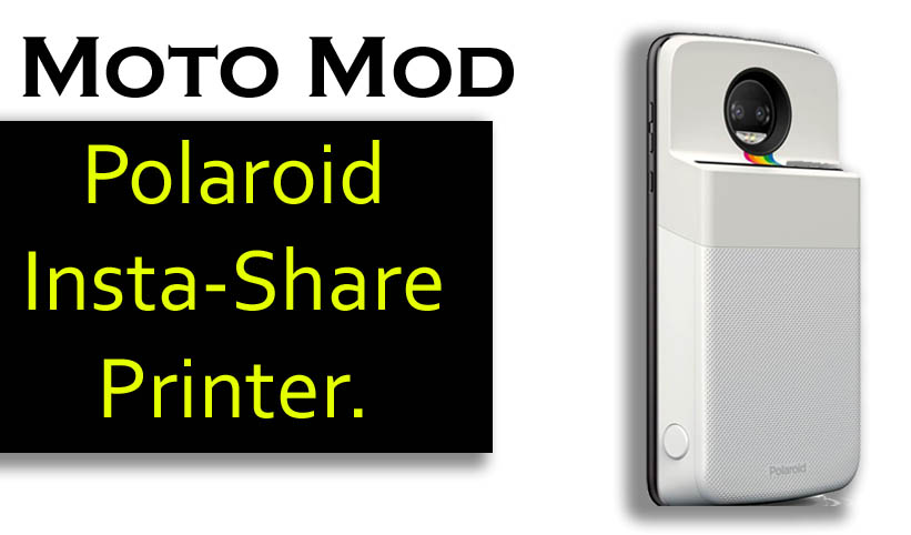 Motorola Polaroid printer for your phone
