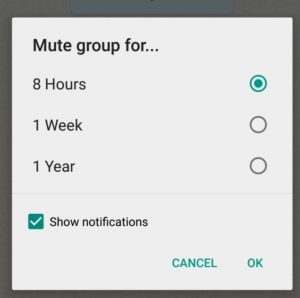 whatsapp_mute_chat or Mute group chats