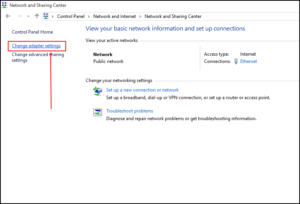 Change Default DNS to Google and double your Internet speed Now-Change adapter setting