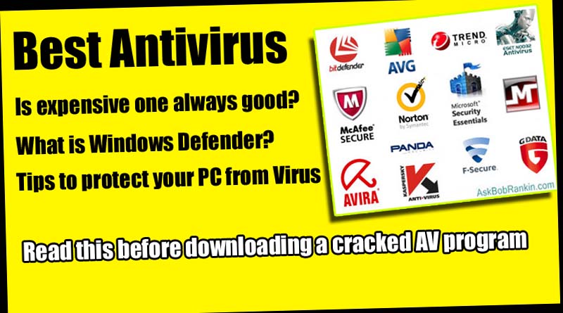 Best antivirus for windows 10