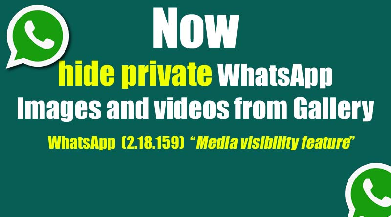 hide WhatsApp media from Gallery
