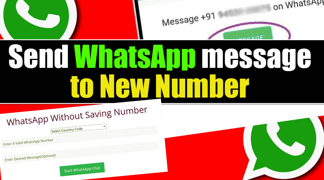 Direct Link to Send Whatsapp Message to Unsaved Number