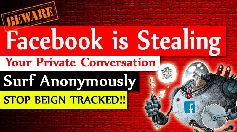 Stop Facebook Tracking and Use Anonymously Protect Yourself From Hackers