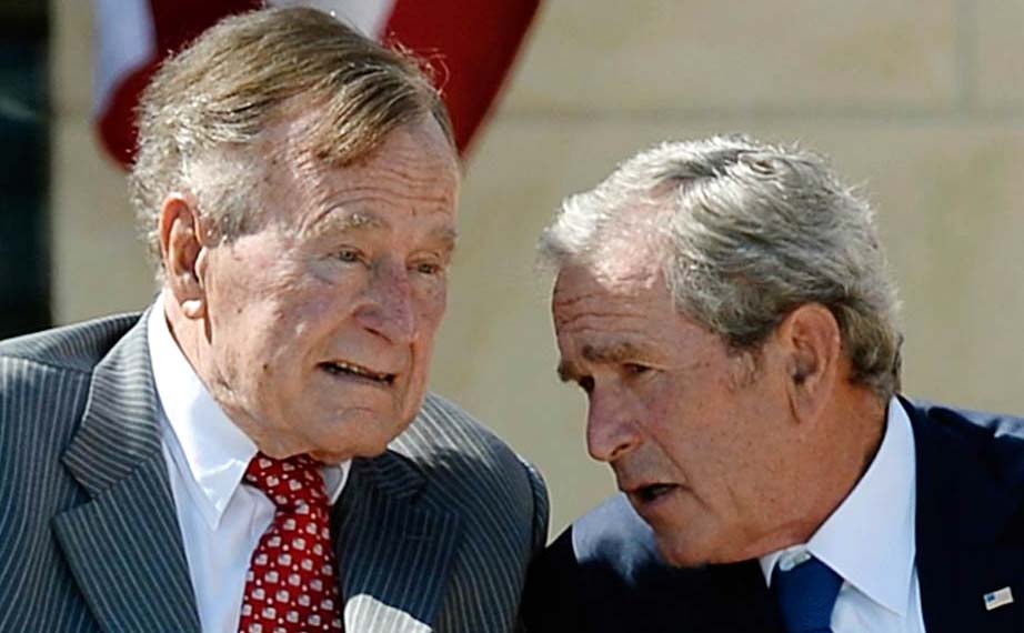 Goerge H. W. Bush was also preferred as George W. Bush Senior in order to distinguish him from his elder son George W. Bush Junior, who was the 43rd president of U.S..
