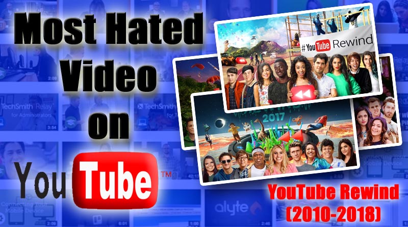 The Story of Most Disliked Video on YouTube Rewind 2010-18