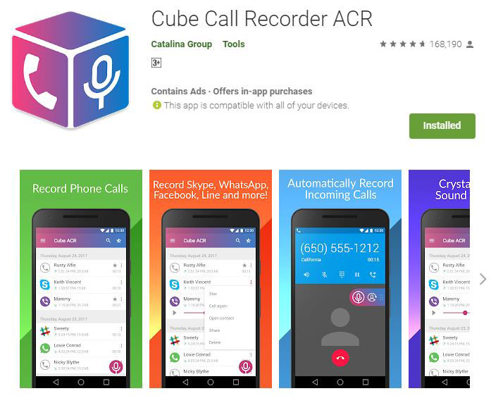 Record-whatsapp-calls with Audio on Android