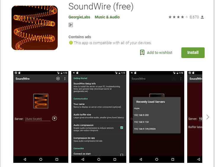 SoundWire App