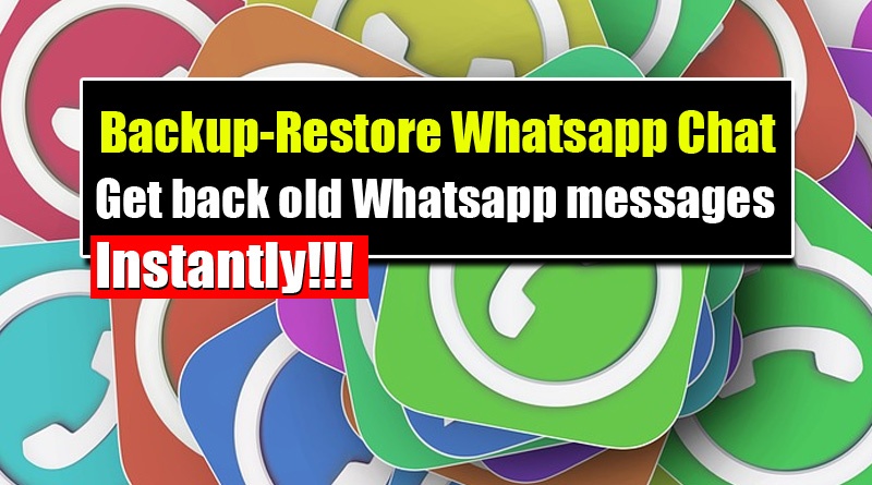 whatsapp backup restore from google drive