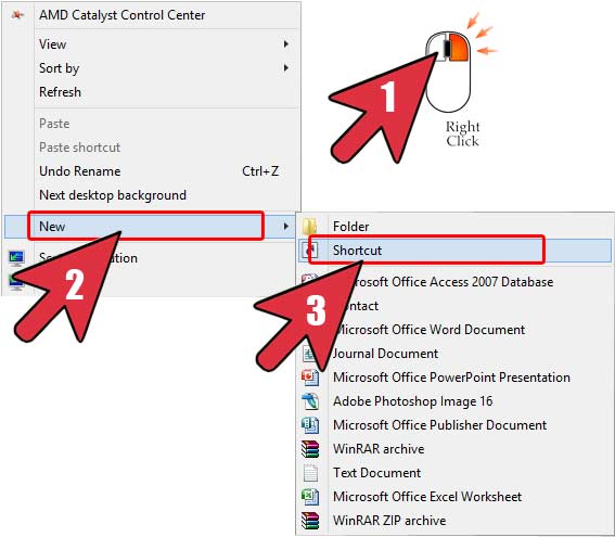 Create Shortcut in Windows 7,8,8.1 and 10 to Restart in one Click