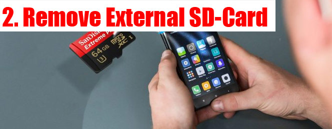 Fix ‘Android Is Starting…Optimizing App 1 of 1’-Remove External SD-Card