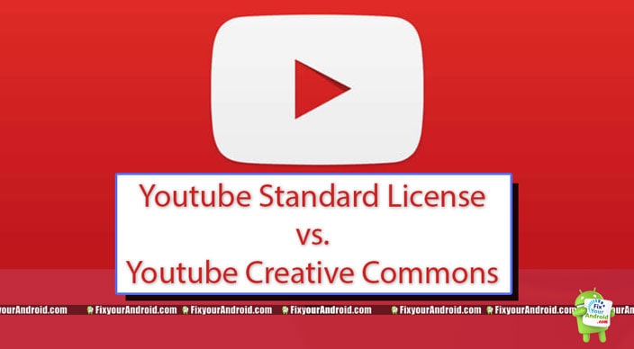 Youtube-Standard-License-vs-creative-commons-license