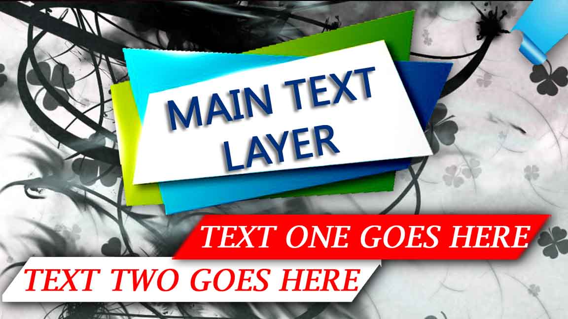 how to make a thumbnail for youtube that has layers