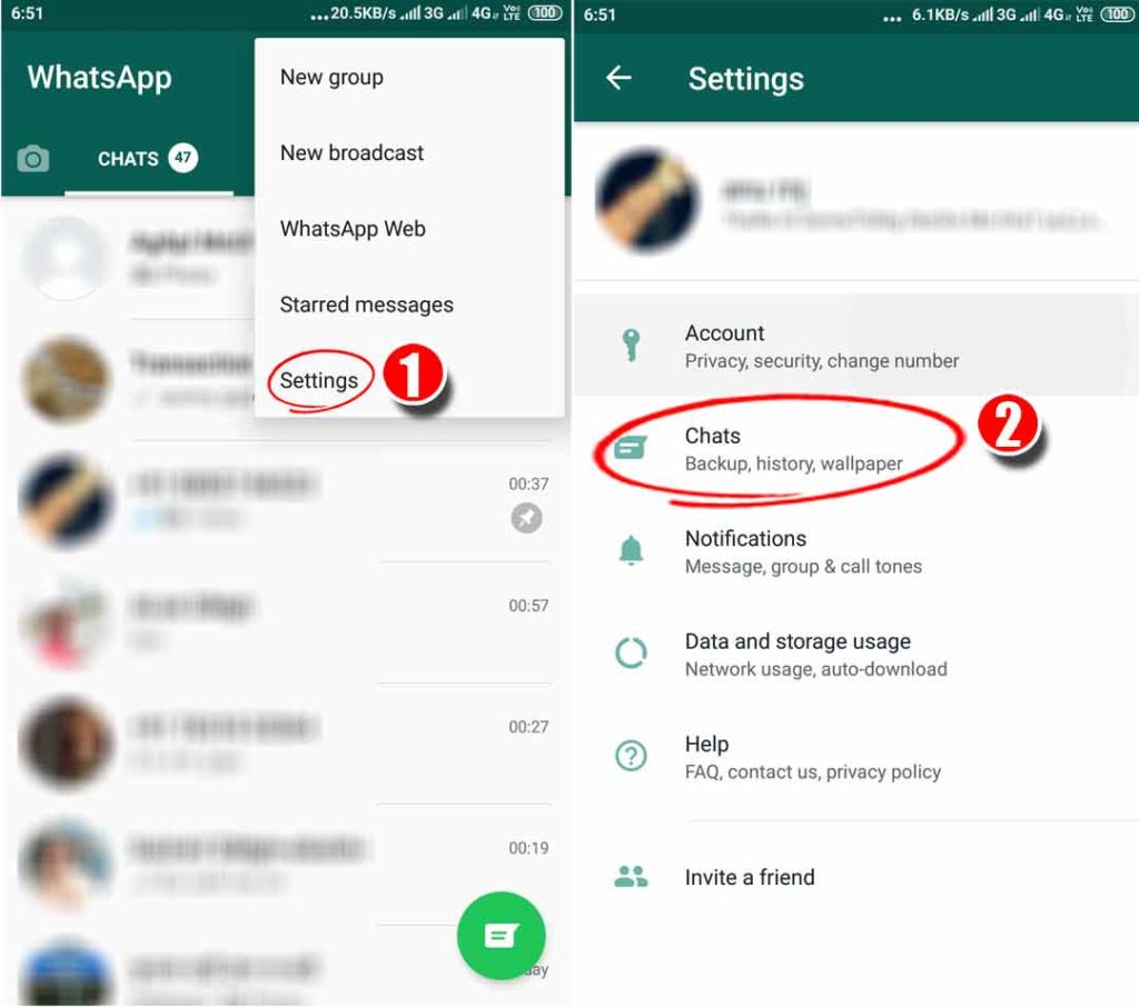 how to open whatsapp when storage is full